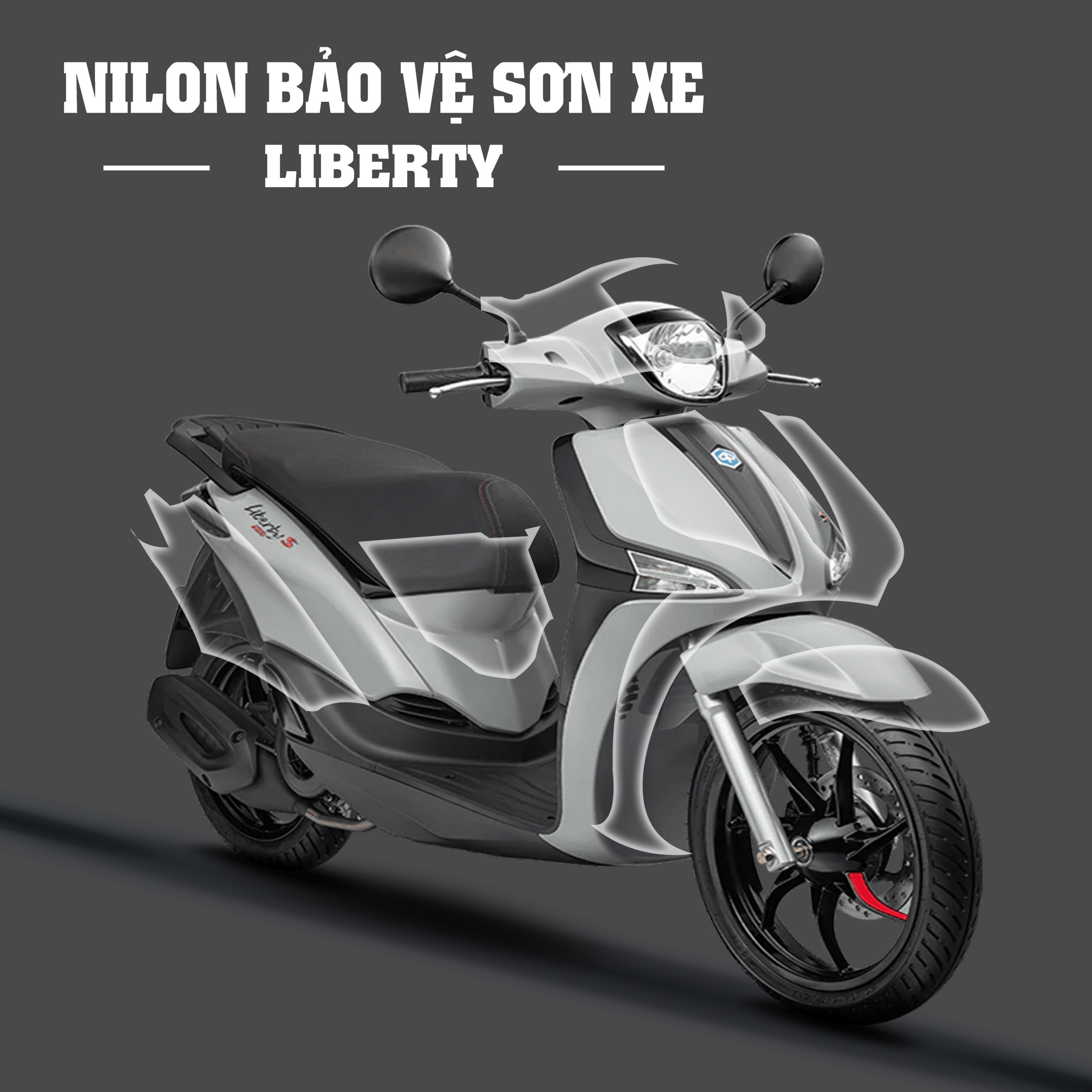 Mẫu Xe Liberty sơn màu vàng cực đẹp  SƠN XE MÁY ĐẸP